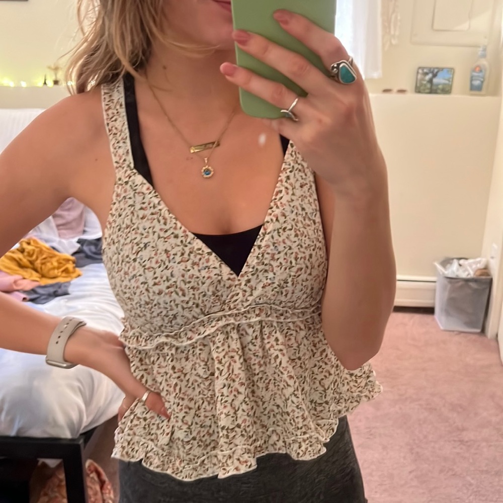 pretty boho tank top
